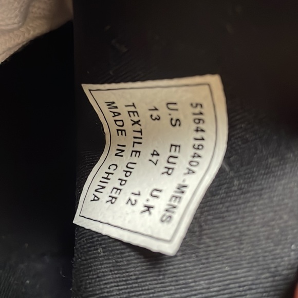 Levi’s men’s black canvas sneakers shoes size 13 BNWT - Picture 7 of 12